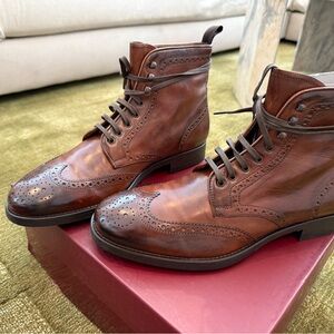 To Boot Men's Cognac Leather Shoes